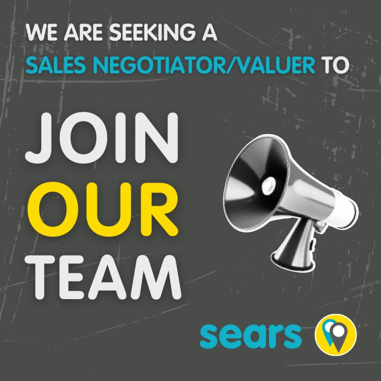 We are hiring a sales negotiator / valuer